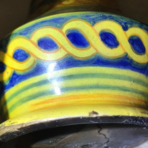 A pair of large polychrome Italian maiolica albarelli, Palermo, Lazzaro workshop, ca. 1600 — 照片 14