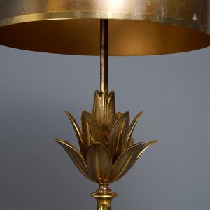 A pair of large signed Maison Charles lotus flower lamps, ca. 1960 — photo 5