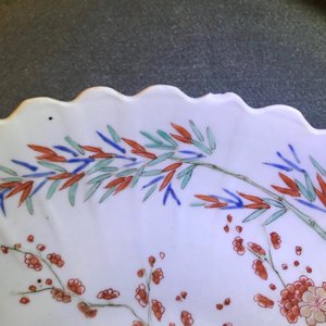 A pair of lobed Chinese famille verte Kakiemon-style 'tiger' plates, Kangxi — 照片 3