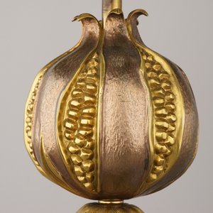 A pair of Maison Charles pomegranate lamps, marked, ca. 1950 — 照片 7