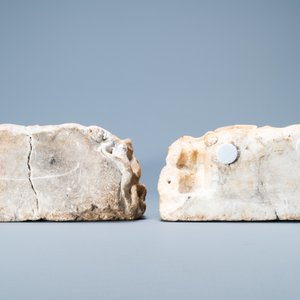 A pair of marble figures of the praying Albert VII, Archduke of Austria and his wife Isabella, probably Flanders, 17th C. — 照片 6
