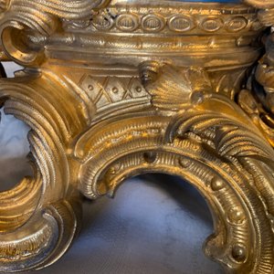 A pair of massive gilt bronze-mounted Sèvres porcelain ewers and a jardinière, France, 19th C. — 照片 50