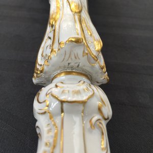 A pair of Meissen porcelain candlesticks, Germany, 19th C. — photo 13