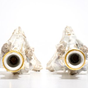 A pair of Meissen porcelain candlesticks, Germany, 19th C. — photo 6