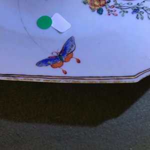 A pair of octagonal Chinese famille rose English market armorial plates, Qianlong — 照片 16