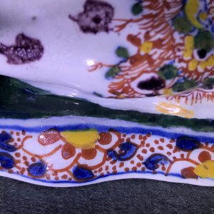 A pair of polychrome Dutch Delft models of recumbent cows, 18th C. — 照片 8