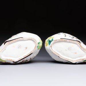 A pair of polychrome Italian faience goose-form tureens and covers, Bassano del Grappa, 19th C. — photo 12