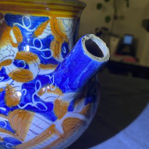 A pair of polychrome Italian maiolica wet drug jars, Casteldurante, 16th C. — photo 9