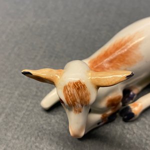 A pair of porcelain models of deer, probably Chelsea, England, 18th C. — 照片 8