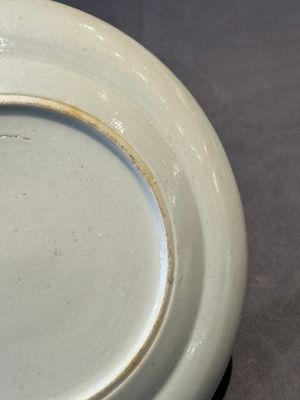 A pair of rare Chinese Canton famille rose armorial plates with the arms of Wight, ca. 1810 — photo 19