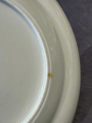 A pair of rare Chinese Canton famille rose armorial plates with the arms of Wight, ca. 1810 — photo 21