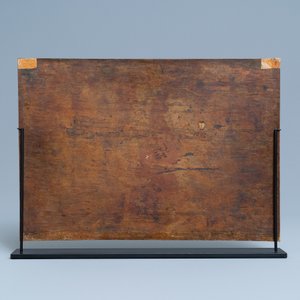 A pair of rectangular Chinese cloisonné plaques, Qianlong/Jiaqing — 照片 3