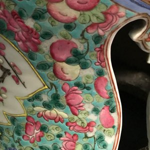 A pair of reticulated Chinese famille rose garden seats, 19th C. — photo 27