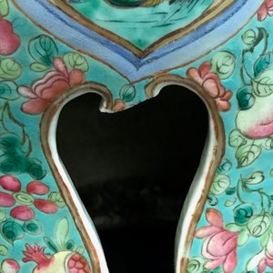 A pair of reticulated Chinese famille rose garden seats, 19th C. — photo 8