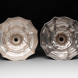 A pair of silver candlesticks, Ghent, dated 1782 — photo 11