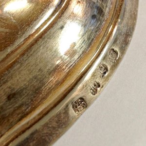 A pair of silver Louis XV candlesticks, marked for Mons, 1776-1779 — photo 7