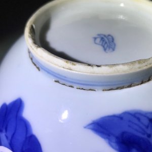 A pair of small Chinese blue and white 'Long Eliza' jars, Kangxi — photo 7