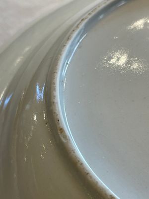 A pair of unusual and fine Chinese Canton famille rose deep dishes, 19th C. — photo 6