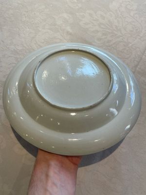 A pair of unusual and fine Chinese Canton famille rose deep dishes, 19th C. — photo 7