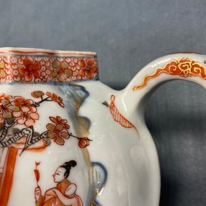 A pair of very large Chinese Imari-style teapots and covers, Kangxi — photo 41