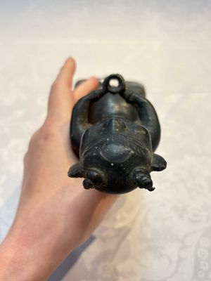 A pair of Vietnamese bronze figures, 19/20th C. — foto 12