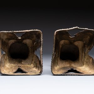 A pair of Vietnamese bronze figures, 19/20th C. — foto 7