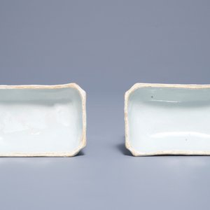 A pair of white Dutch Delft models of cows on bases, 18th C. — photo 6