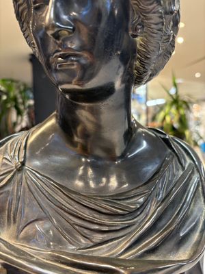 A parcel-gilt bronze bust of a Roman woman, possibly Livia Drusilla or Agrippina the Elder, France, Empire period, early 19th C. — 照片 17