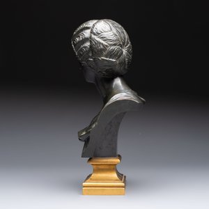 A parcel-gilt bronze bust of a Roman woman, possibly Livia Drusilla or Agrippina the Elder, France, Empire period, early 19th C. — 照片 3