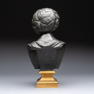 A parcel-gilt bronze bust of a Roman woman, possibly Livia Drusilla or Agrippina the Elder, France, Empire period, early 19th C. — 照片 4
