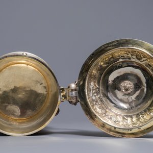 A parcel-gilt silver stein with biblical design, Nathaniel Pressding II, Danzig, Poland, 17th C. — photo 7