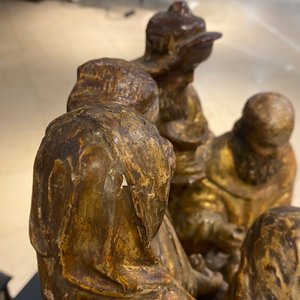A partly gilded polychrome wooden 'Circumcision' group, Flanders, 16th C. — 照片 20