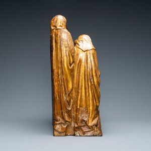 A partly gilded polychrome wooden 'Circumcision' group, Flanders, 16th C. — 照片 6