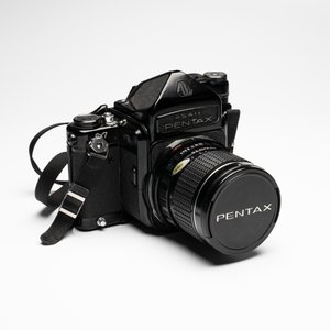 A Pentax 6x7 MLU with TTL prism, 3 lenses and accessories — 照片 2