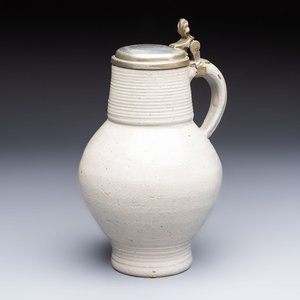 A pewter-mounted stoneware jug, Germany, 18th C. — photo 1