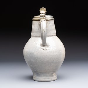 A pewter-mounted stoneware jug, Germany, 18th C. — photo 3