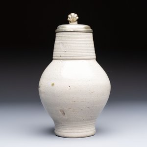 A pewter-mounted stoneware jug, Germany, 18th C. — photo 5