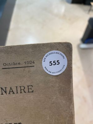A photo album 'Fête du quarantenaire de S. M. KHAI-DINH empereur d'Annam', Vietnam, dated Oct. 1924 — photo 1