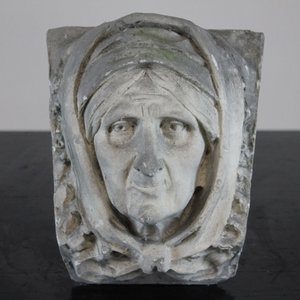 A plaster cast of a woman's head, workshop De Wispelaere, Bruges, 1st half 20th C. — 照片 1