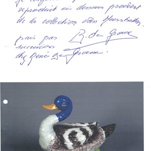 A polychrome Brussels faience duck-shaped tureen and cover, 2nd half 18th C. — photo 19