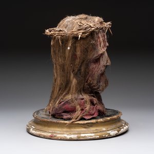 A polychrome devotional wax bust of Christ, Italy, 19th C. — photo 4