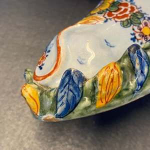 A polychrome Dutch Delft butter tub in the shape of a cow, 18th C. — photo 9