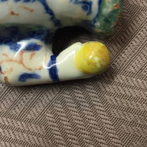 A polychrome Dutch Delft Chinoiserie group, 18th C. — photo 5