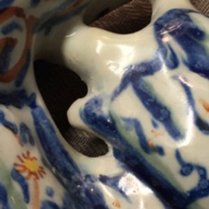 A polychrome Dutch Delft Chinoiserie group, 18th C. — photo 9