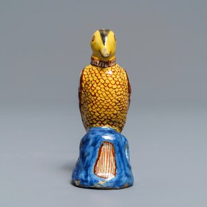 A polychrome Dutch Delft model of a parrot, late 18th C. — 照片 3