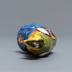 A polychrome Dutch Delft model of a parrot, late 18th C. — 照片 7