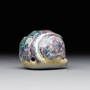 A polychrome Dutch Delft model of a squirrel, 18th C. — photo 5