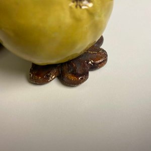 A polychrome Dutch Delft model of an apple and one of a pear, 18th C. — photo 14