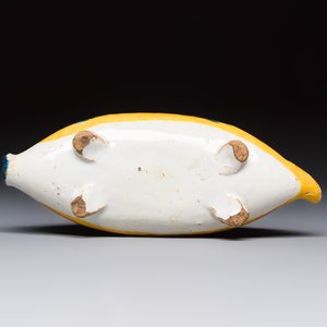 A polychrome Dutch Delft 'Wild Boar' money bank, 18th C. — foto 7