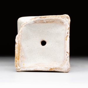 A polychrome Dutch maiolica salt, excavated in The Hague, probably Verstraeten workshop, Haarlem, 17th C. — photo 7